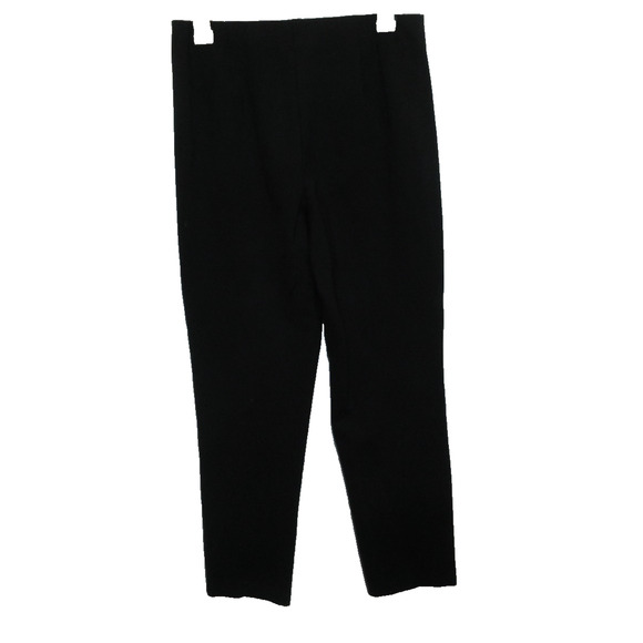 J. JILL Full Leg Ponte Pants Size Small Black Stretch Pull-On Office Straight - Picture 2 of 3